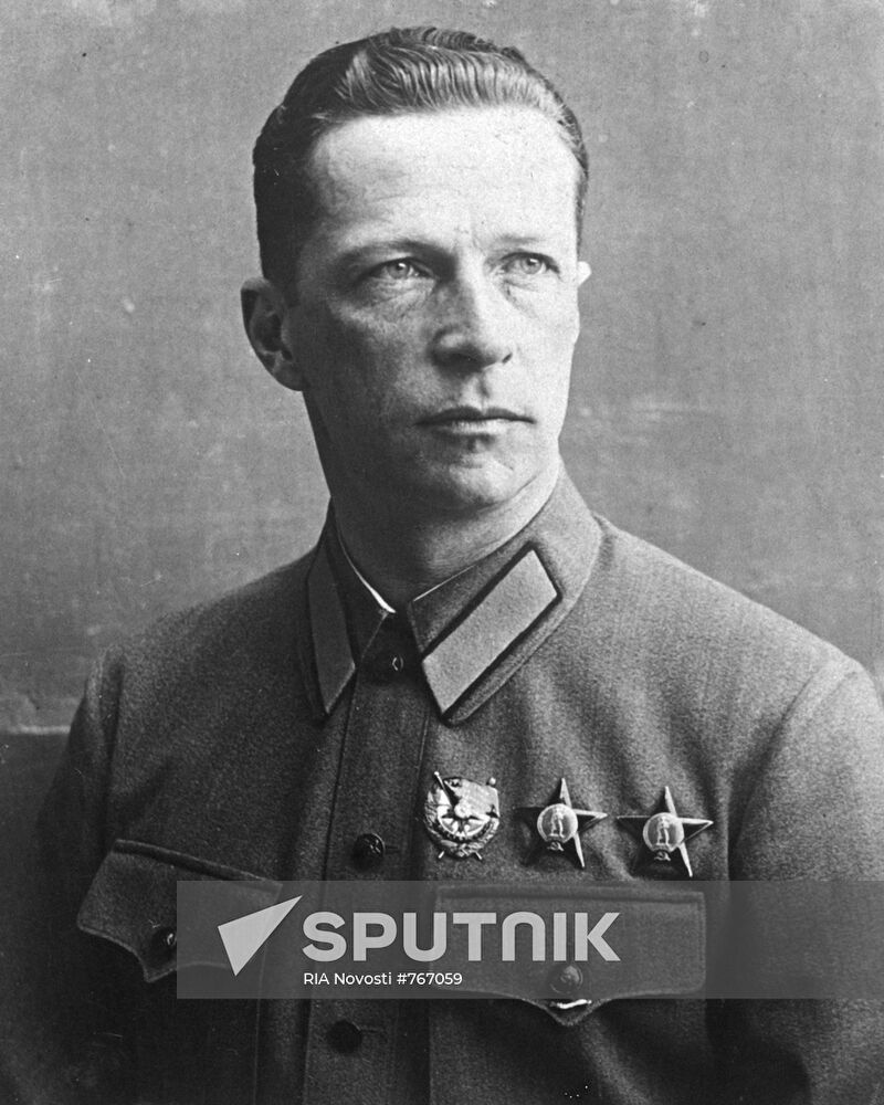 Soviet test pilot Mikhail Gromov