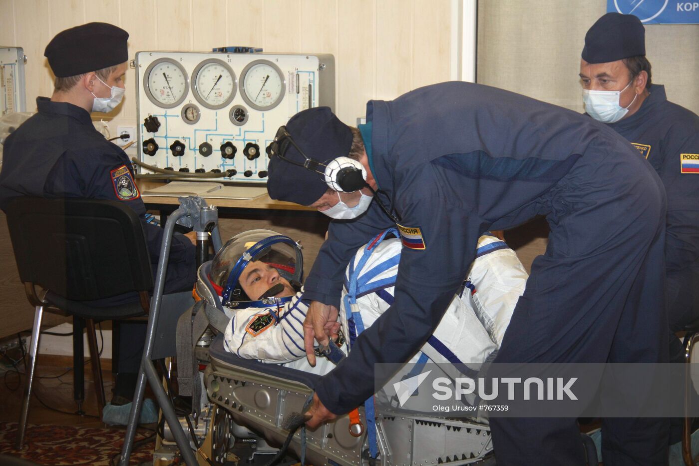 Cosmonaut Oleg Skripochka