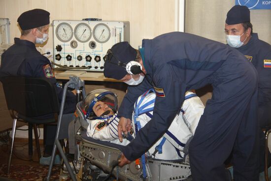 Cosmonaut Oleg Skripochka