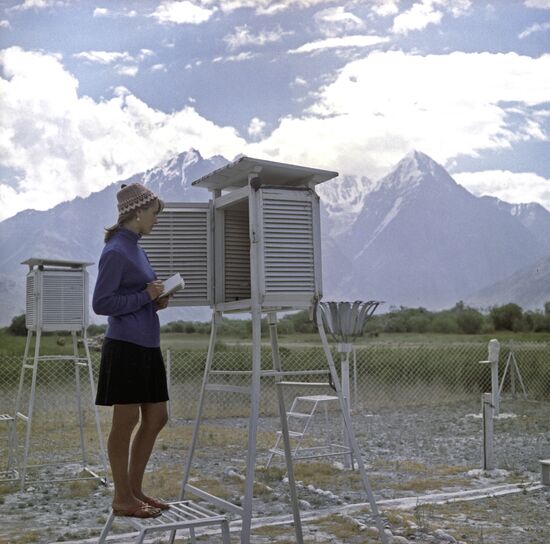 Altyn-Mazar meteorological station