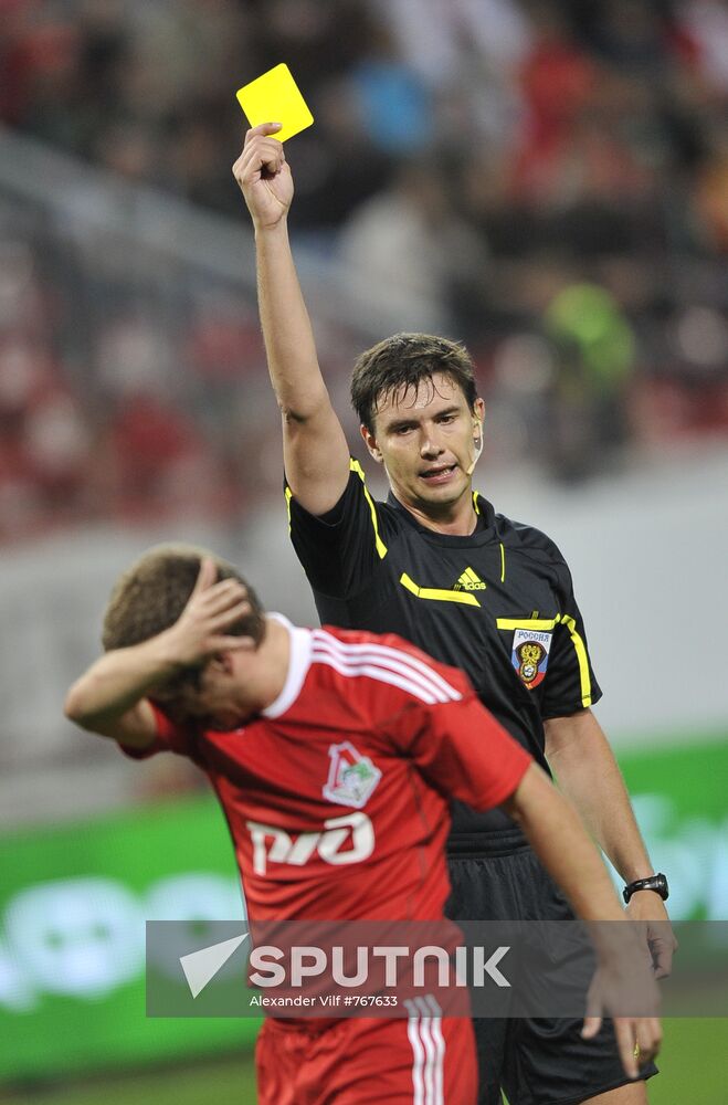 Football. Russian Premier League. Lokomotiv vs. Terek