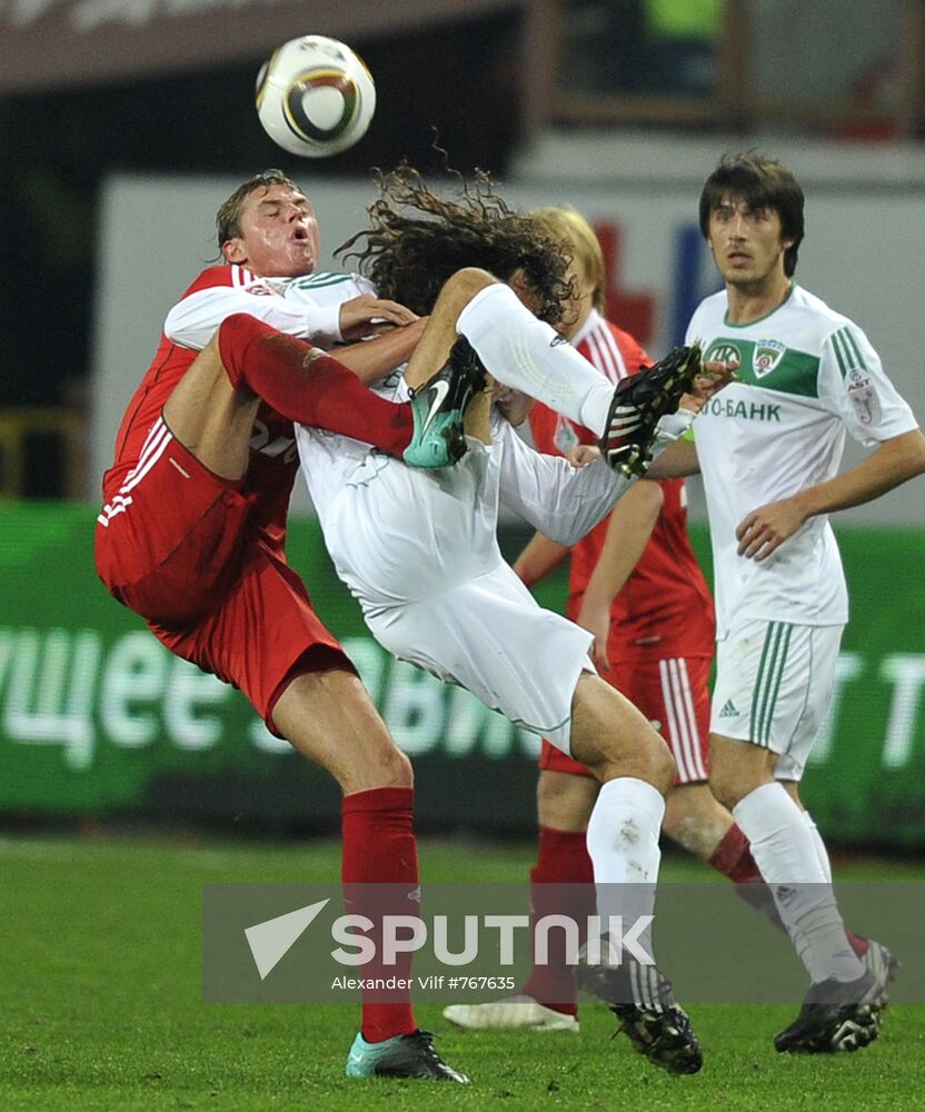 Football. Russian Premier League. Lokomotiv vs. Terek