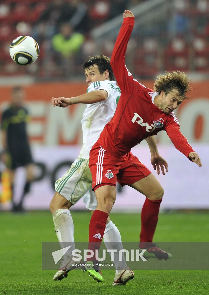 Football. Russian Premier League. Lokomotiv vs. Terek