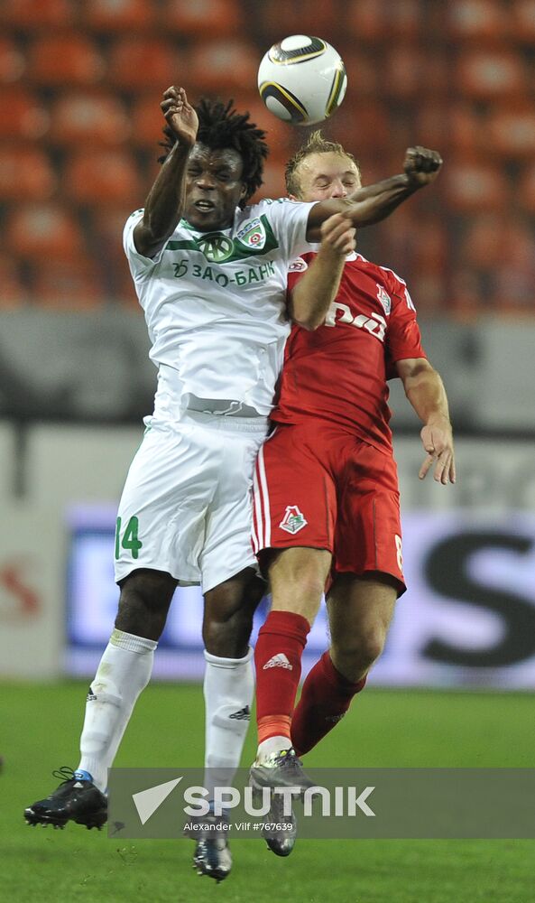 Football. Russian Premier League. Lokomotiv vs. Terek