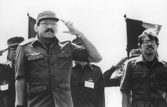 Humberto Ortega and Daniel Ortega