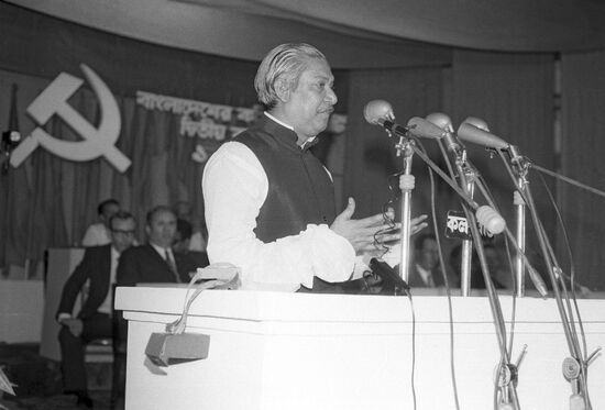 Prime Minister of Bangladesh Mujibur Rahman