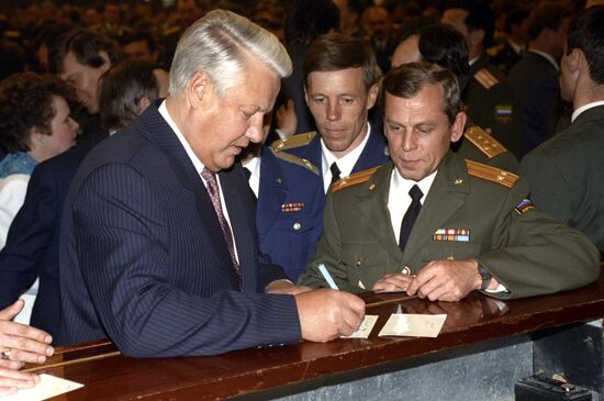 Military academy graduates
