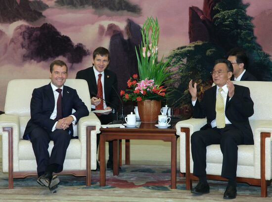 Dmitry Medvedev visits China. Day Two