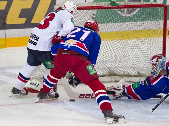 Hockey. KHL. CSKA vs. SKA