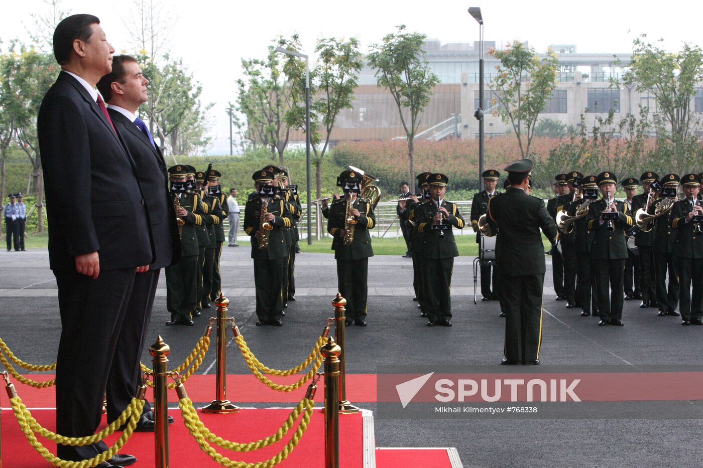 Dmitry Medvedev on official visit to China. Day Three