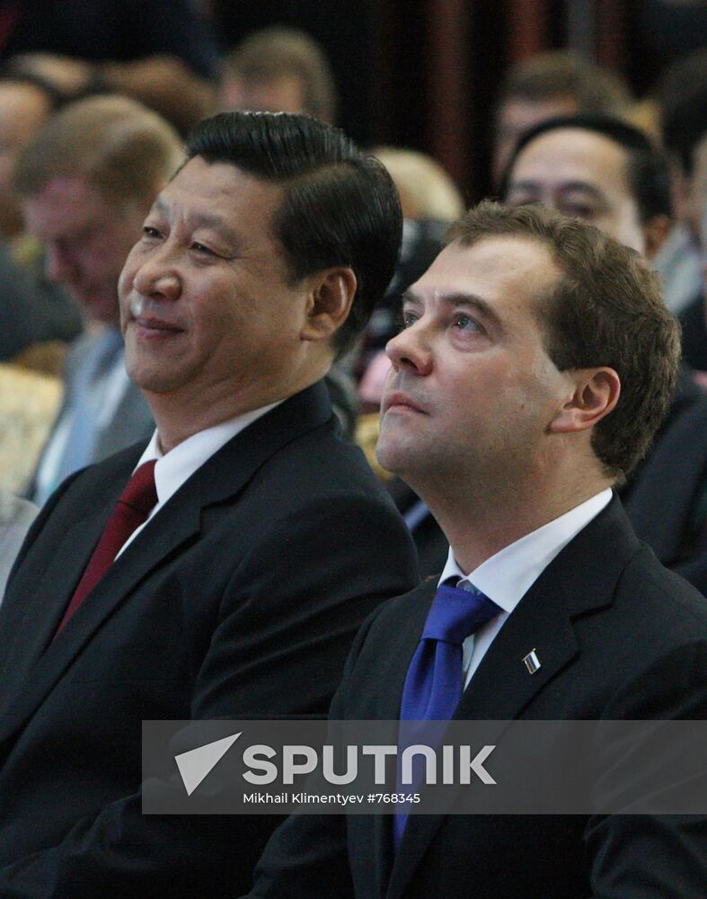 Dmitry Medvedev on official visit to China. Day Three