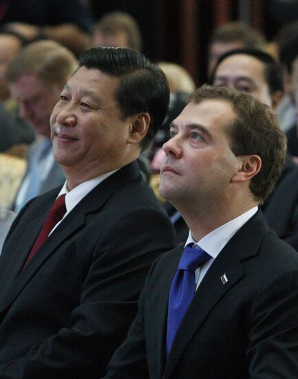 Dmitry Medvedev on official visit to China. Day Three