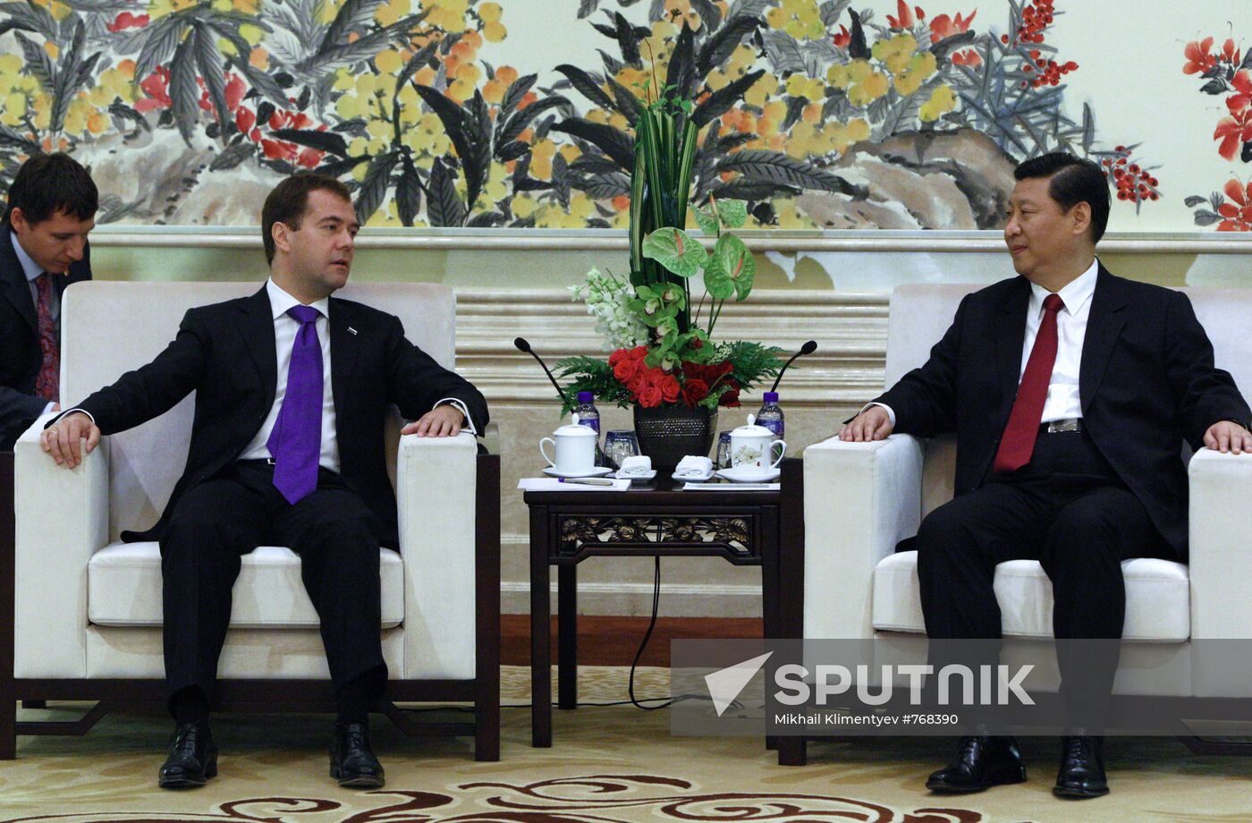 Dmitry Medvedev on official visit to China. Day Three