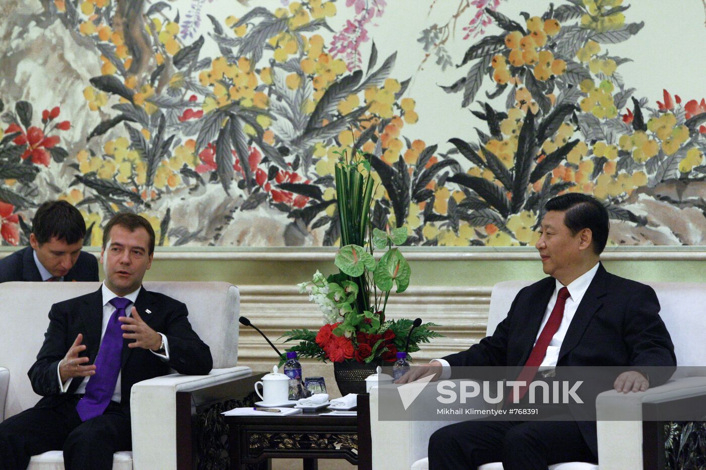 Dmitry Medvedev on official visit to China. Day Three