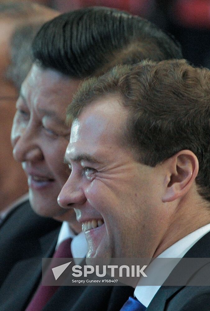 Dmitry Medvedev on official visit to China. Day Three
