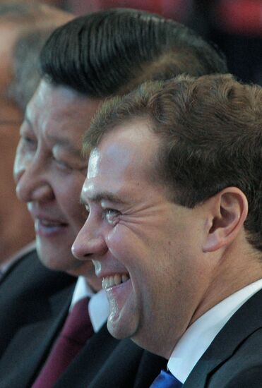 Dmitry Medvedev on official visit to China. Day Three