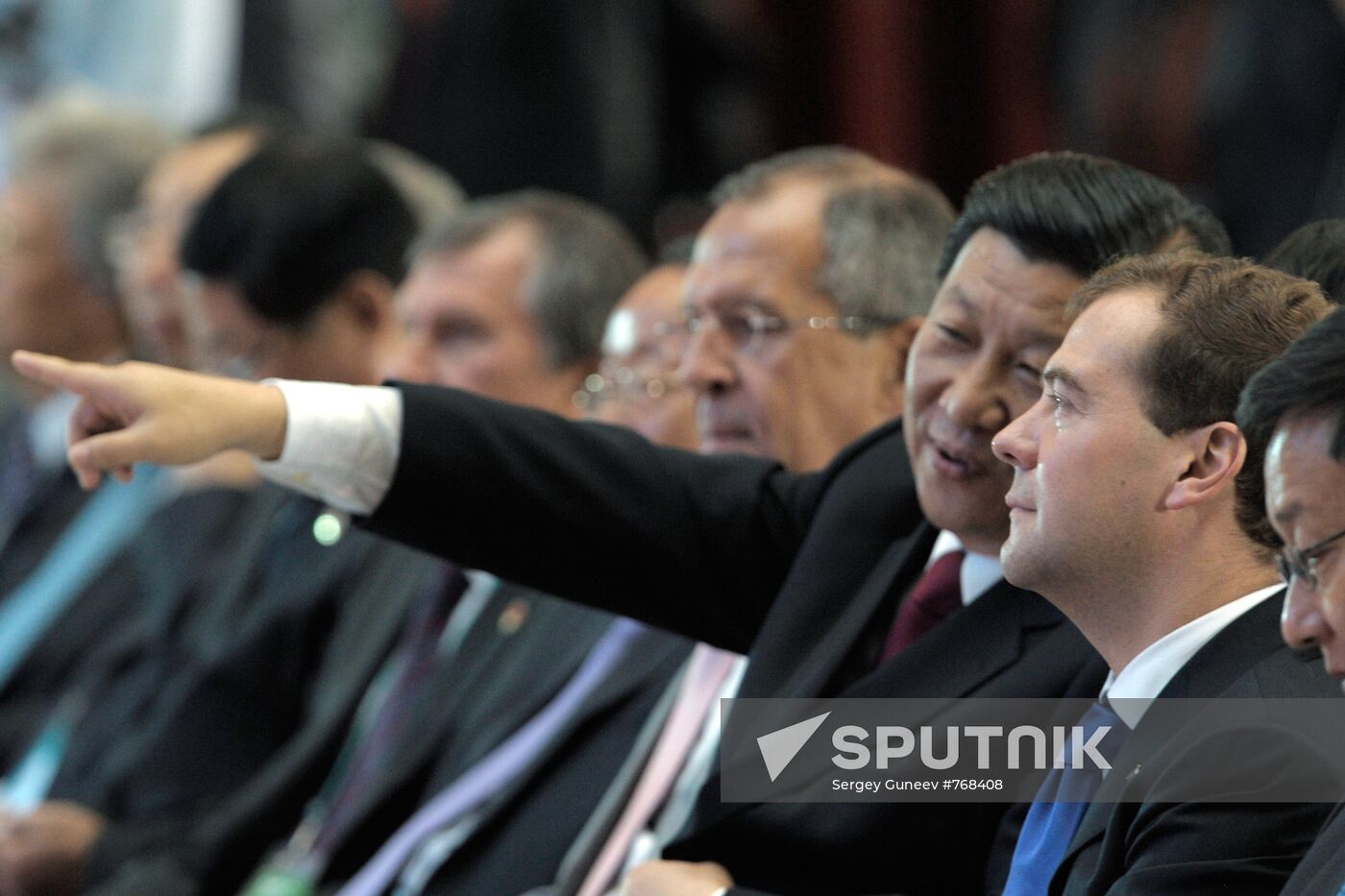Dmitry Medvedev on official visit to China. Day Three