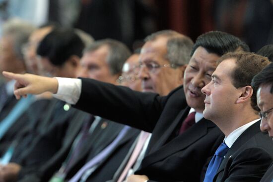Dmitry Medvedev on official visit to China. Day Three