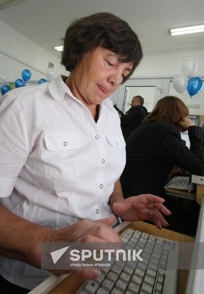 Participant in public campaign "Generation ON-LINE"