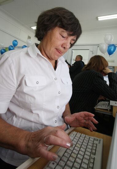 Participant in public campaign "Generation ON-LINE"