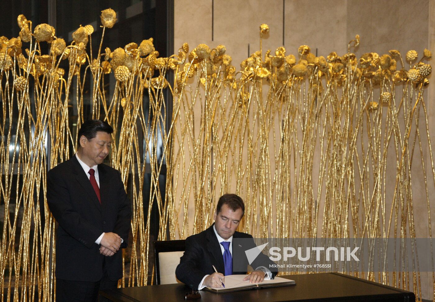 Dmitry Medvedev on official visit to China. Day Three