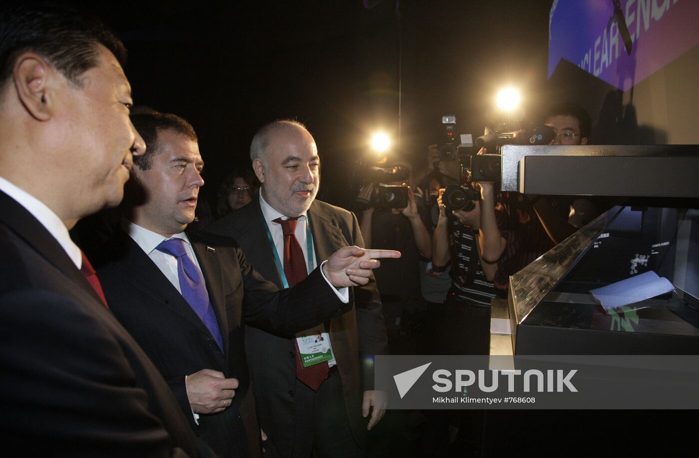 Dmitry Medvedev on official visit to China. Day Three