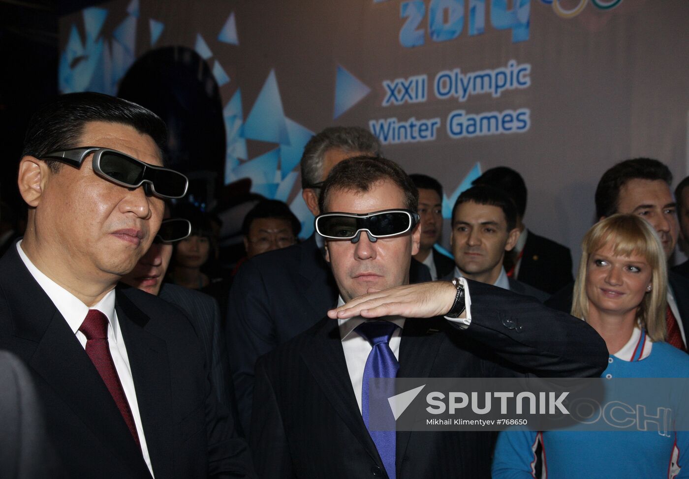 Dmitry Medvedev on official visit to China. Day Three
