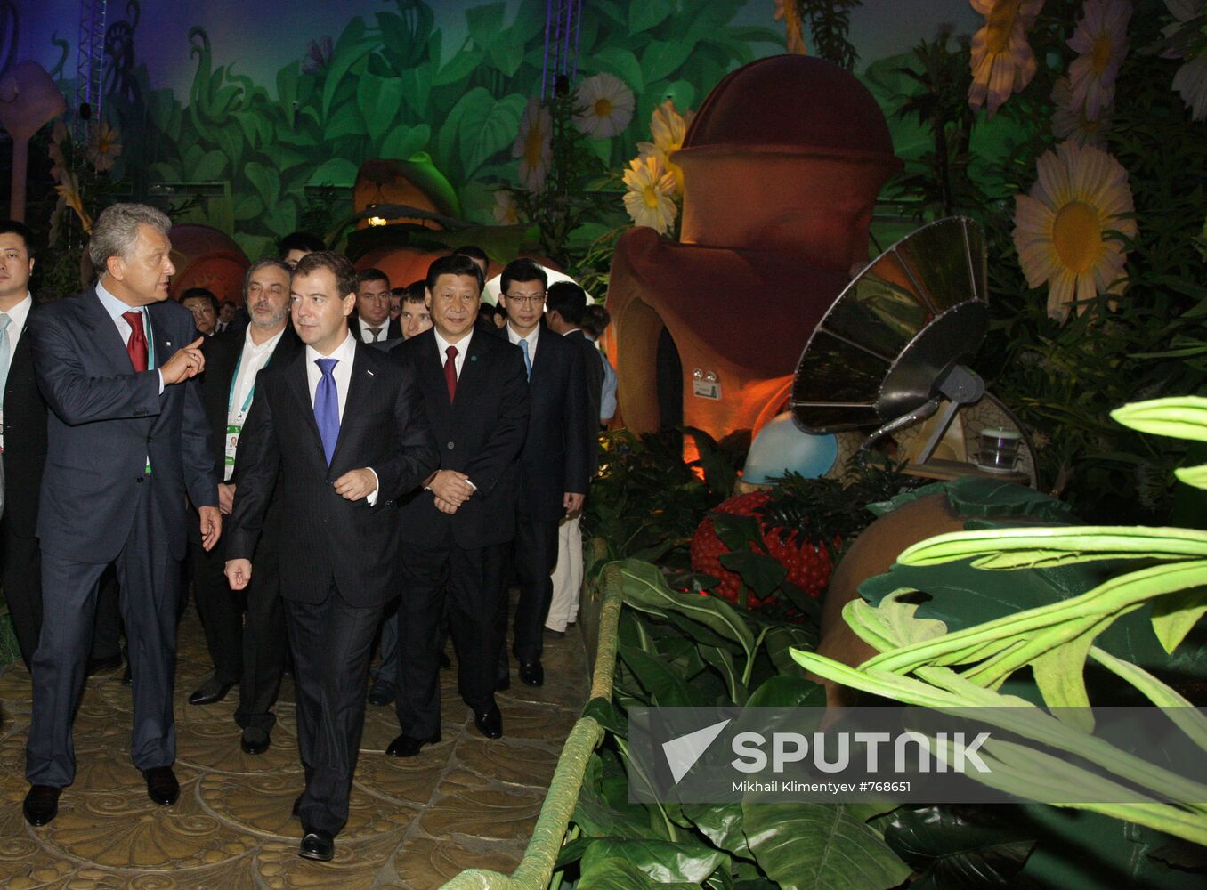Dmitry Medvedev on official visit to China. Day Three