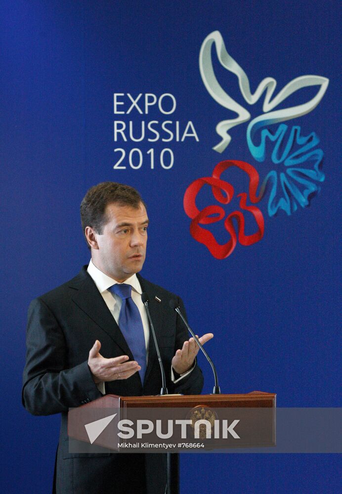 Dmitry Medvedev on official visit to China. Day Three