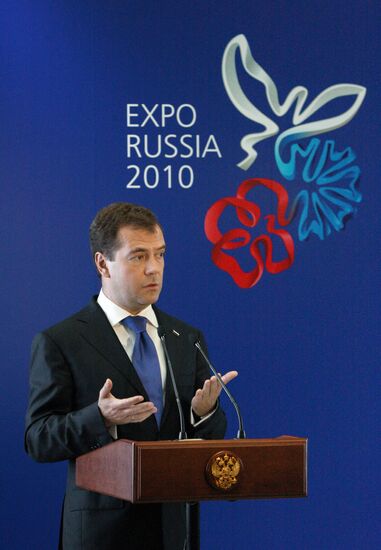 Dmitry Medvedev on official visit to China. Day Three