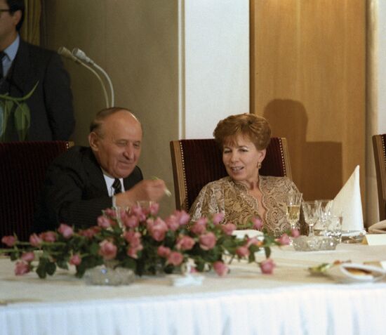 Mikhail Gorbachev's visit to Bulgaria