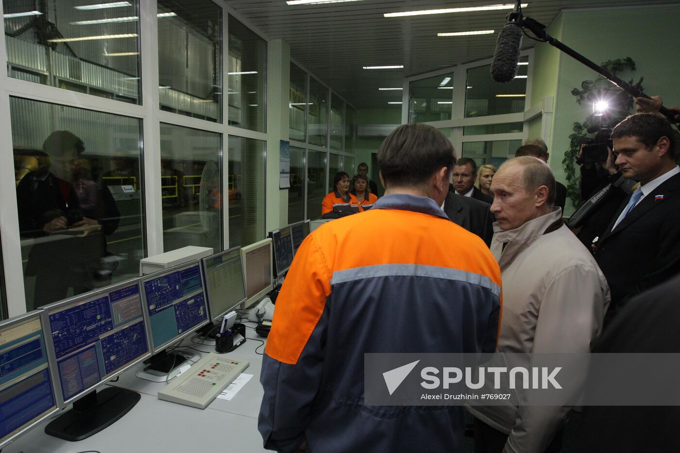 Vladimir Putin visits Syktyvkar