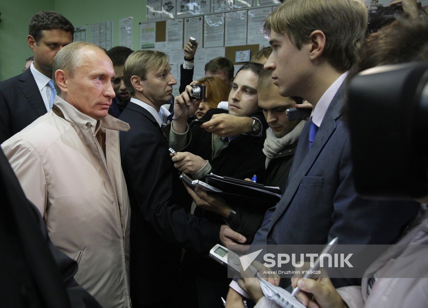 Vladimir Putin visits Syktyvkar