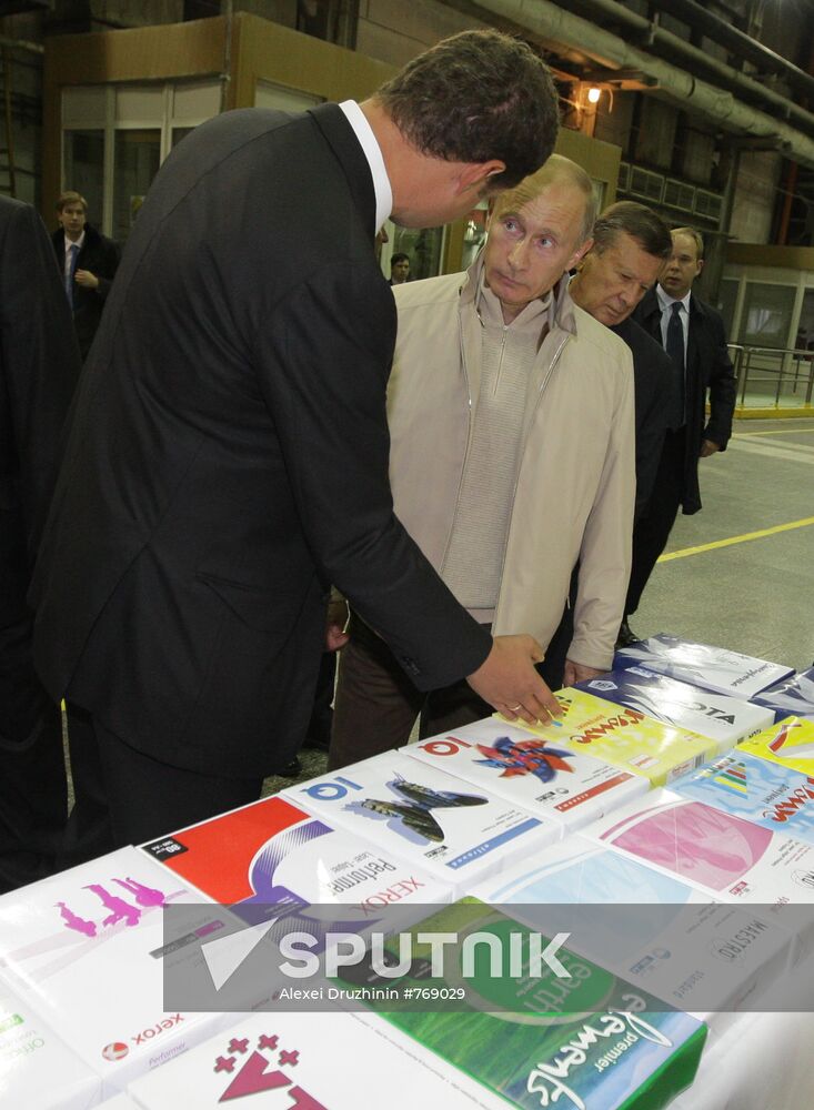 Vladimir Putin visits Syktyvkar