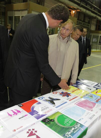 Vladimir Putin visits Syktyvkar