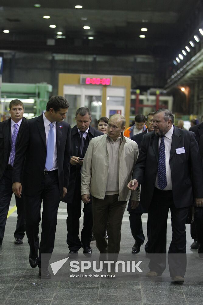 Vladimir Putin visits Syktyvkar