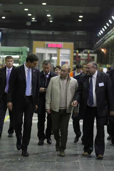 Vladimir Putin visits Syktyvkar