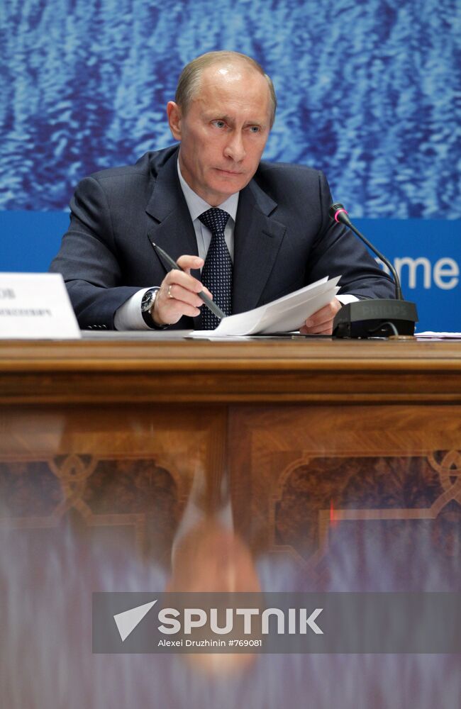 Vladimir Putin visits Syktyvkar