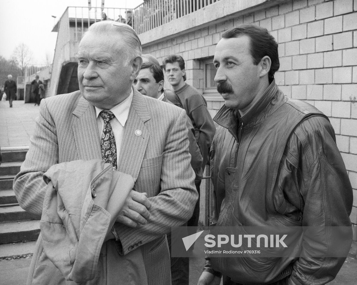 Konstantin Beskov and Valery Gazzaev