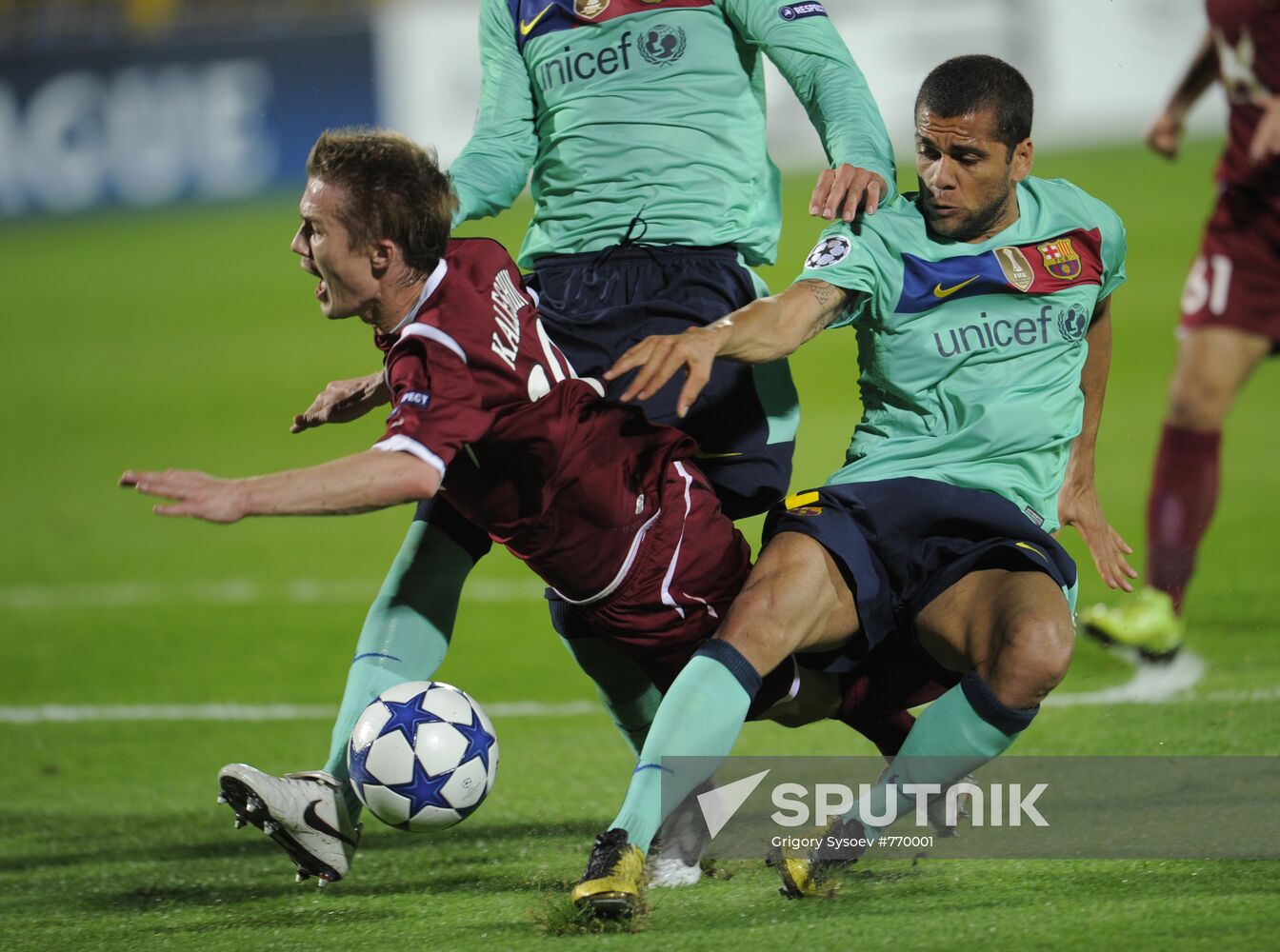 UEFA Champions League: Rubin Kazan vs. Barcelona