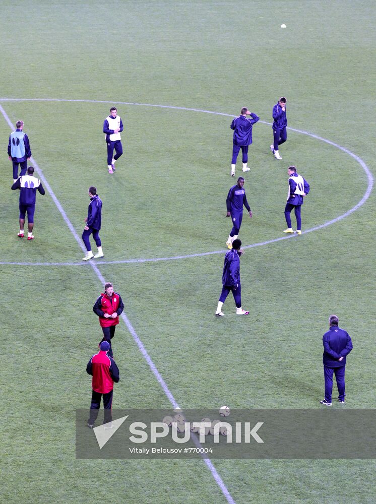 FC Sparta Prague holds open training session