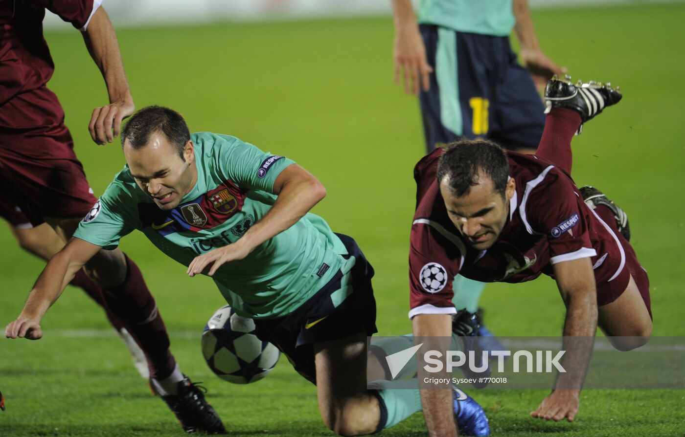 UEFA Champions League: Rubin Kazan vs. Barcelona
