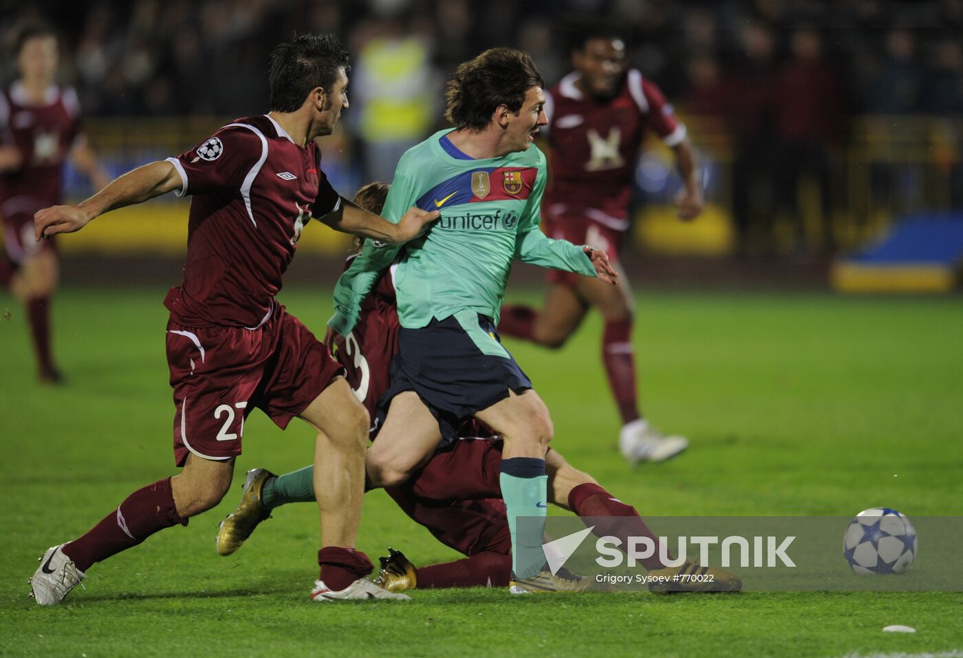UEFA Champions League: Rubin Kazan vs. Barcelona