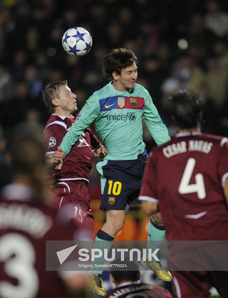 UEFA Champions League: Rubin Kazan vs. Barcelona
