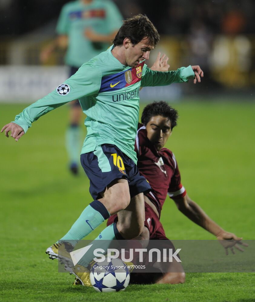 UEFA Champions League: Rubin Kazan vs. Barcelona