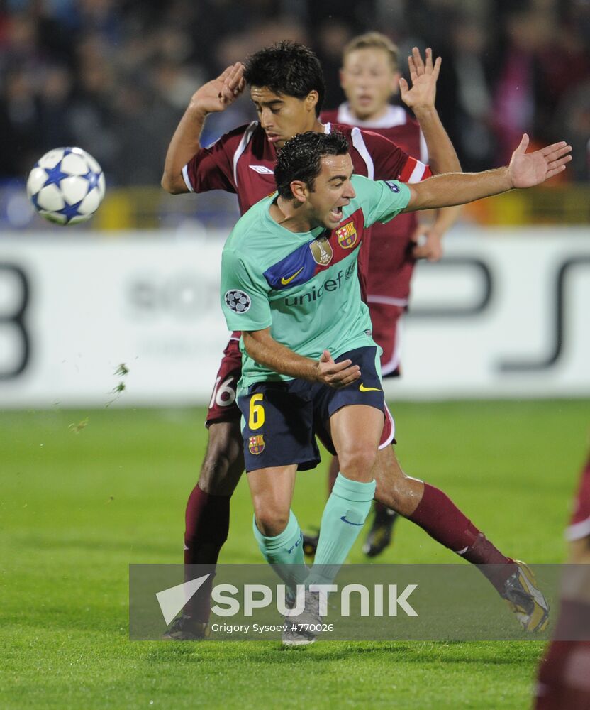 UEFA Champions League: Rubin Kazan vs. Barcelona