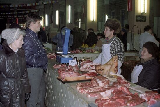 In the market