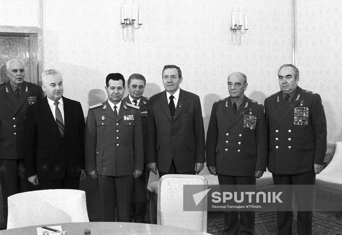 Andrei Gromyko, Sergei Sokolov, Viktor Kulikov