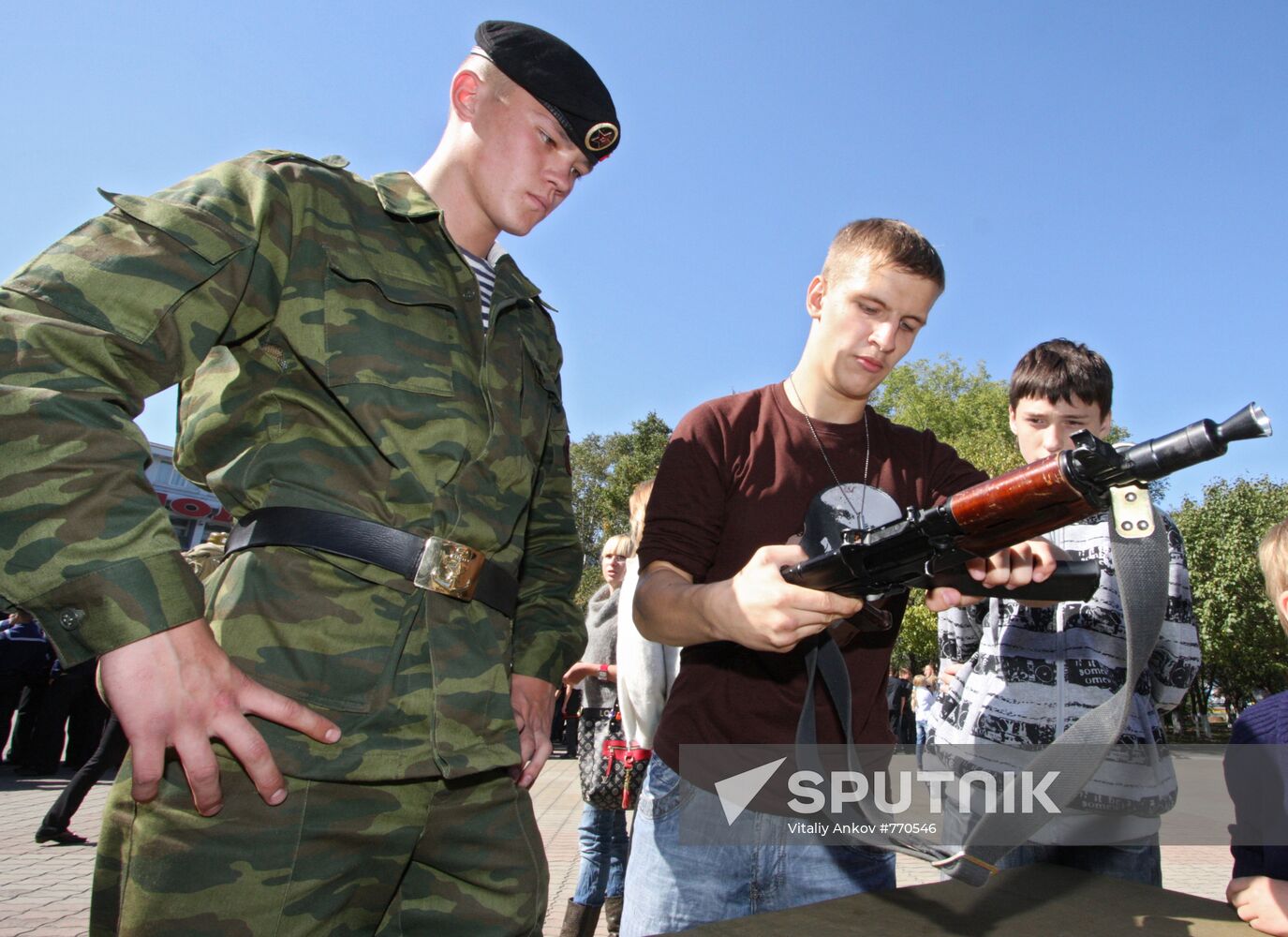 Day of Conscipt rally held in Vladivostok