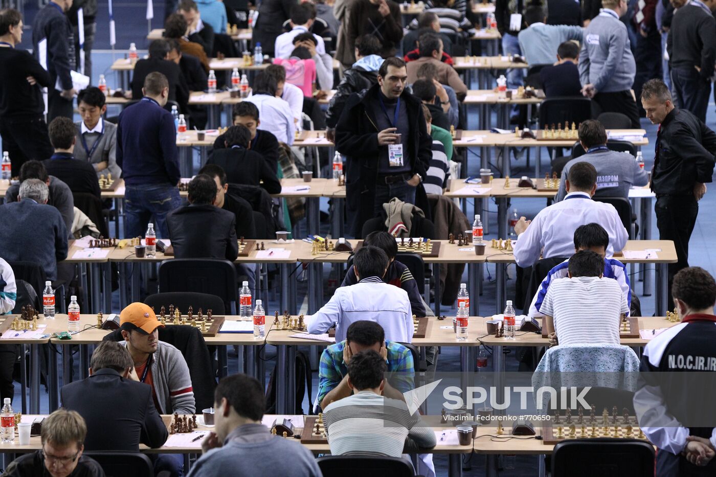Ninth round, World Chess Olympiad 2010